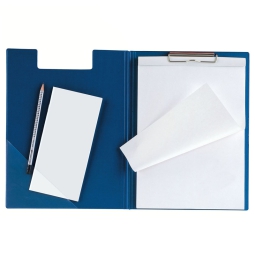 PORTABLOCCO A4 SUPERBLOCK D BLU DOPPIO CON MOLLA
