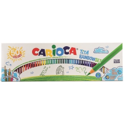 PASTELLI TITA RAINBOW SET 50 COLORI CARIOCA