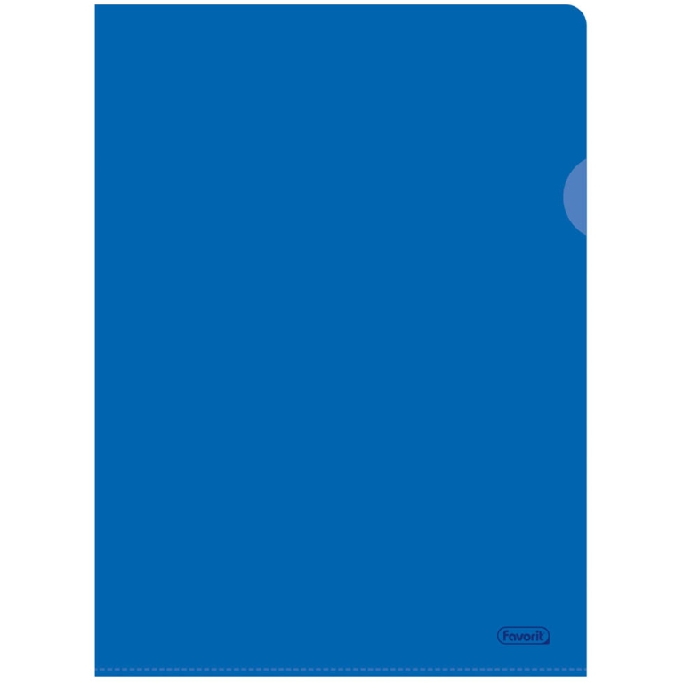 BUSTE PLASTICA A L BLU   22X30 BUCCIA 50PZ