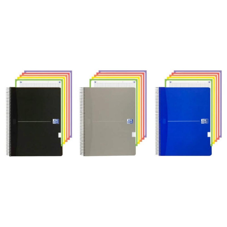 MAXI SPIRALE ESSENTIALS  5PZ A4+ 160PG 80GR 5MM