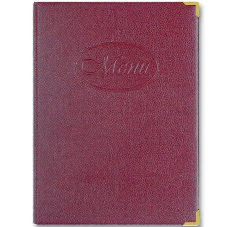 PORTA MENU PICCOLO SKAY  BORDEAUX 13X25 8FG