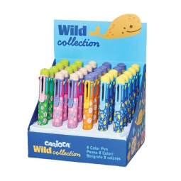 CARIOCA WILD SFERA       8COLORI 30PZ MAXI