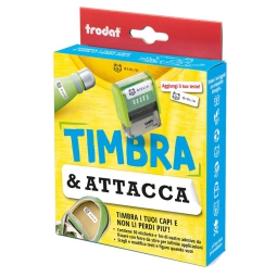 TIMBRA & ATTACCA TRODAT  SET COMPONIBILE