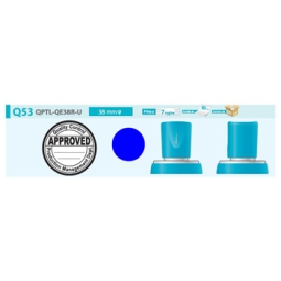 TIMBRO XSTAMPER QUIX TONDO 38MM COLORE BLU Q53