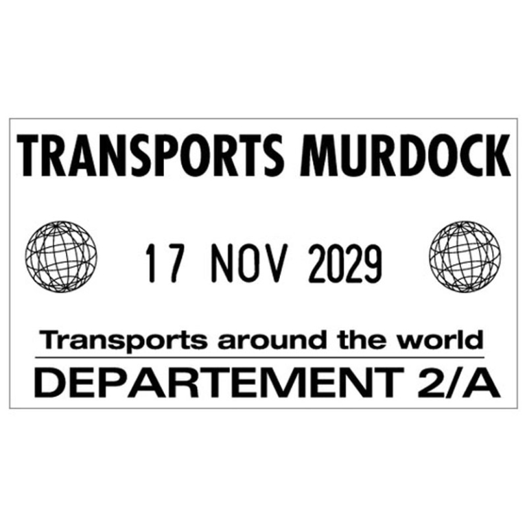 TIMBRI DATARI 5440 49X28MM CON PIASTRA TRODAT 2