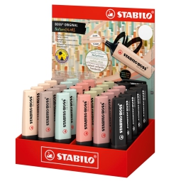 EVIDENZIATORI BOSS COLORI NATURE 30PZ EXPO STABILO