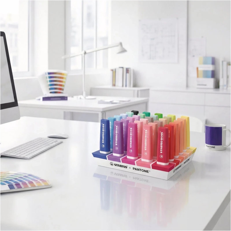 EVIDENZIATORI BOSS PANTONE COFANETTO 30 COLORI 3
