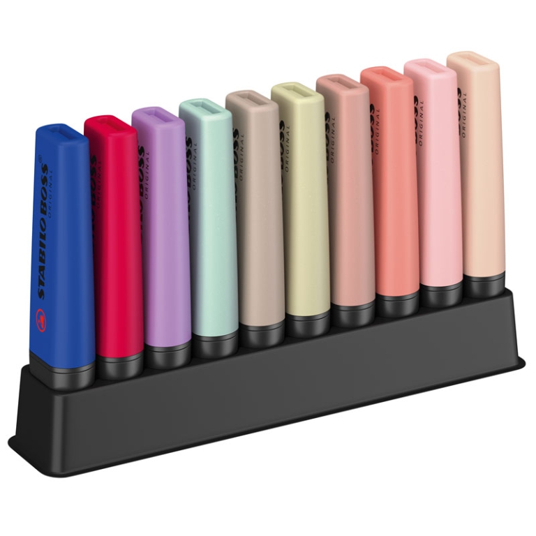 EVIDENZIATORI BOSS 10 COLORI WILDFLOWER STABILO 2