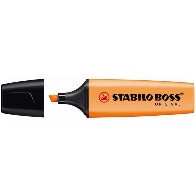 EVIDENZIATORI BOSS ARANCIO 54 10PZ STABILO