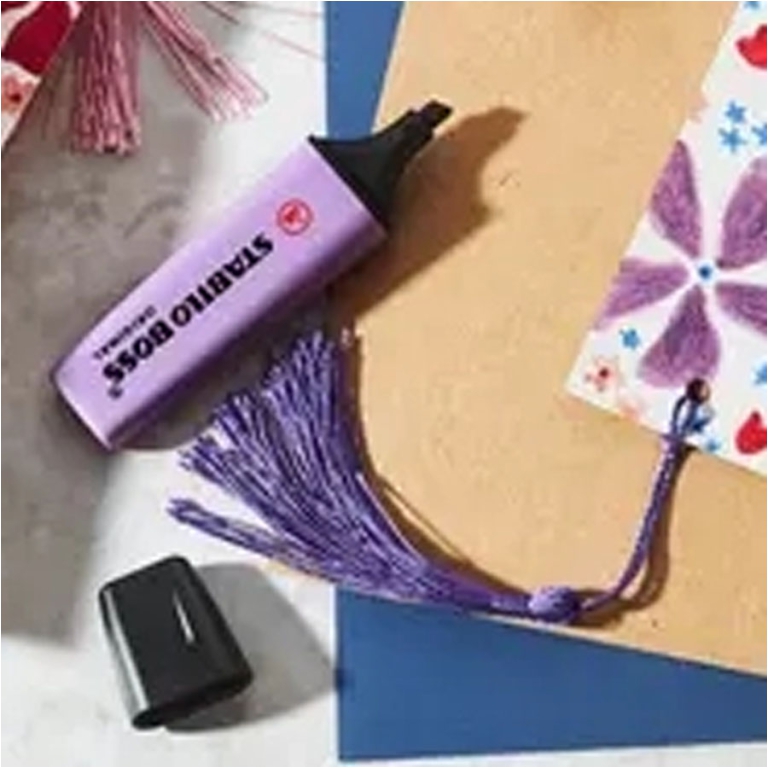 EVIDENZIATORI BOSS GIGLIO VIOLA 162 10PZ STABILO 3