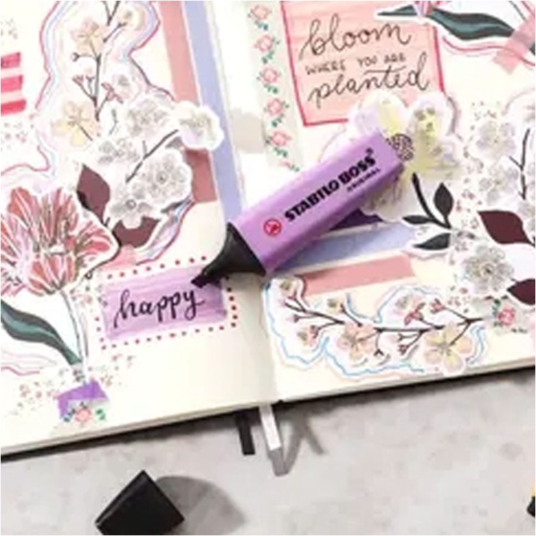 EVIDENZIATORI BOSS GIGLIO VIOLA 162 10PZ STABILO 5