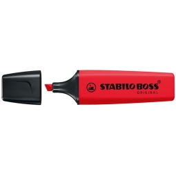 EVIDENZIATORI BOSS ROSSO ROSSO 48 10PZ STABILO