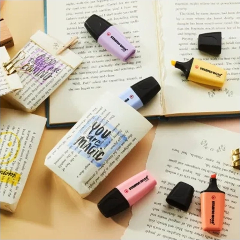 EVIDENZIATORI BOSS 5PZ   MINI 5 COLORI 5
