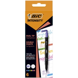EVIDENZIATORI INTENSITY  DUAL TIP COLORI ASSORTITI