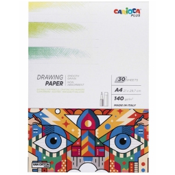 ALBUM DISEGNO DRAWING    30FG A4 140GR CARIOCA