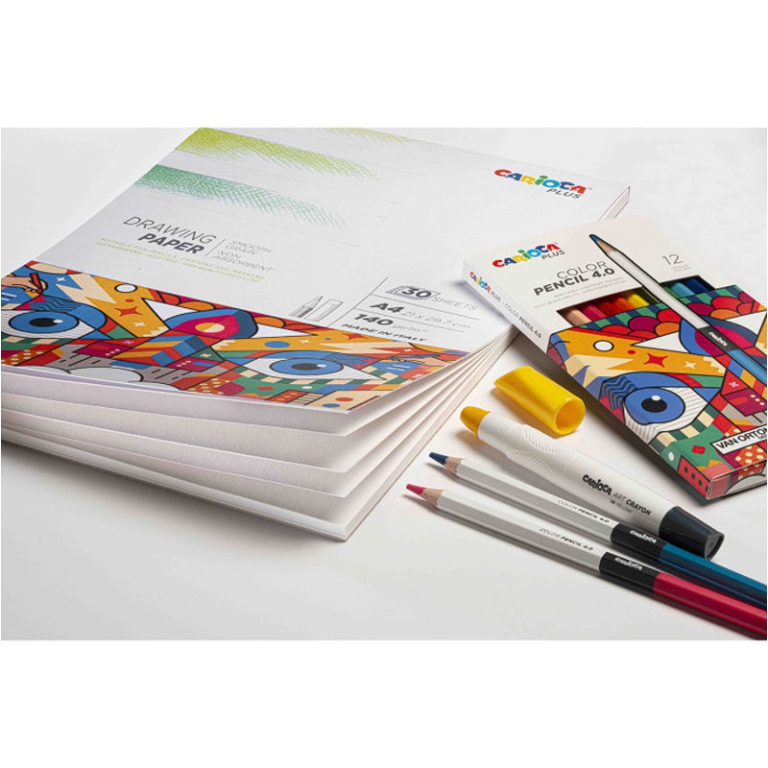 ALBUM DISEGNO DRAWING    30FG A4 140GR CARIOCA 2