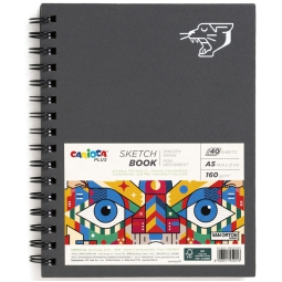ALBUM DISEGNO SKETCH BOOK40FG A5 160GR CARIOCA