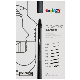 PIGMENTLINER 8PZ CARIOCA PLUS
