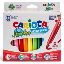 CARIOCA JUMBO 12 COLORI  12CF PENNARELLI