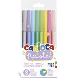 CARIOCA PASTEL 8 COLORI  PENNARELLI