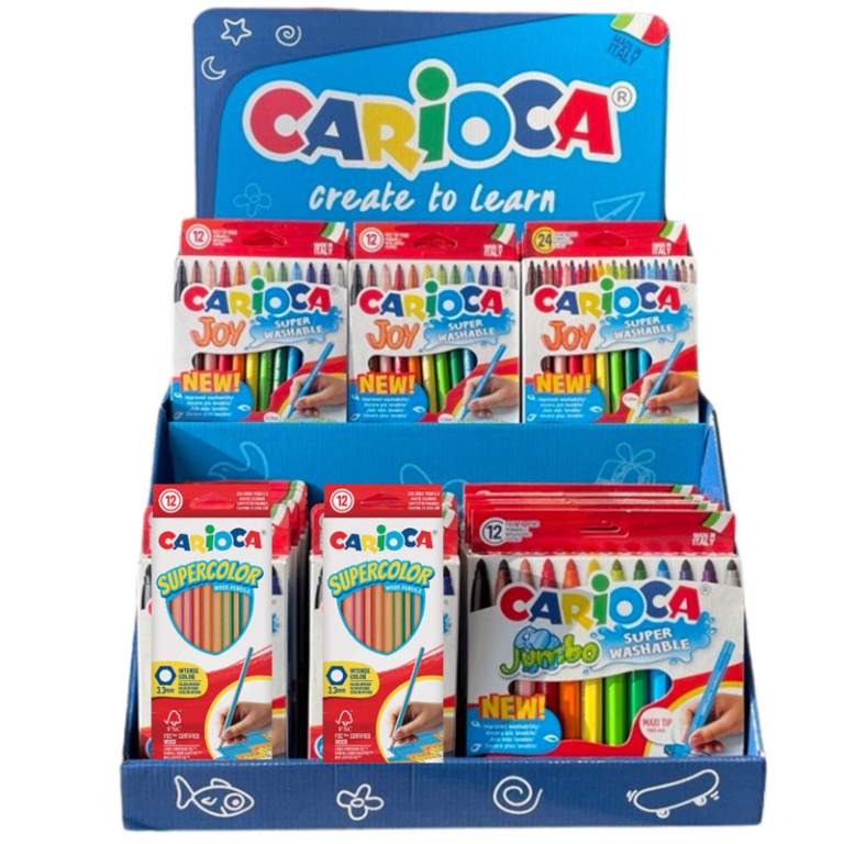 CARIOCA JOY/JUMBO/SUPERCOLOR 51PZ EXPO BANCO 2