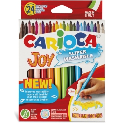 CARIOCA JOY 24 COLORI 6 CONFEZIONI PENNARELLI