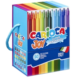 CARIOCA JOY BOX 60 COLORI PENNARELLI