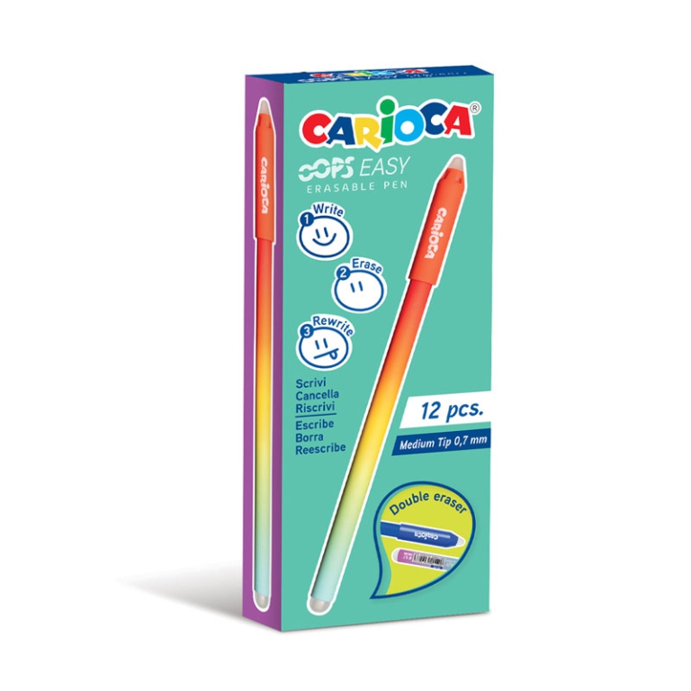 CARIOCA OOPS EASY 12PZ   COLORE ROSSO 2