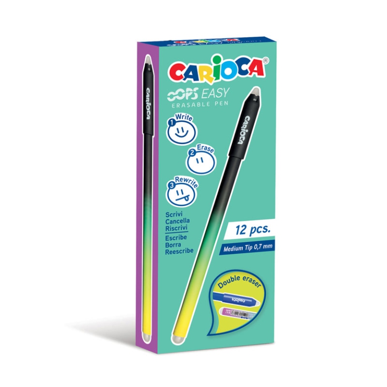 CARIOCA OOPS EASY 12PZ   COLORE NERO 2