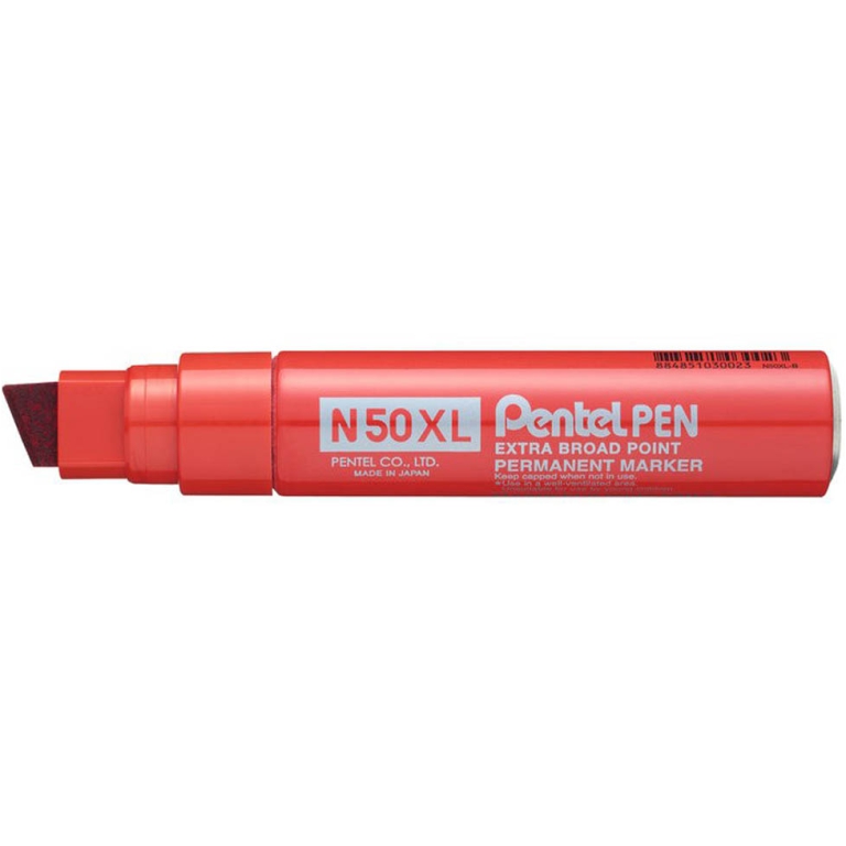 PENNARELLO N50XL ROSSO 6PZ P.JUMBO PENTEL
