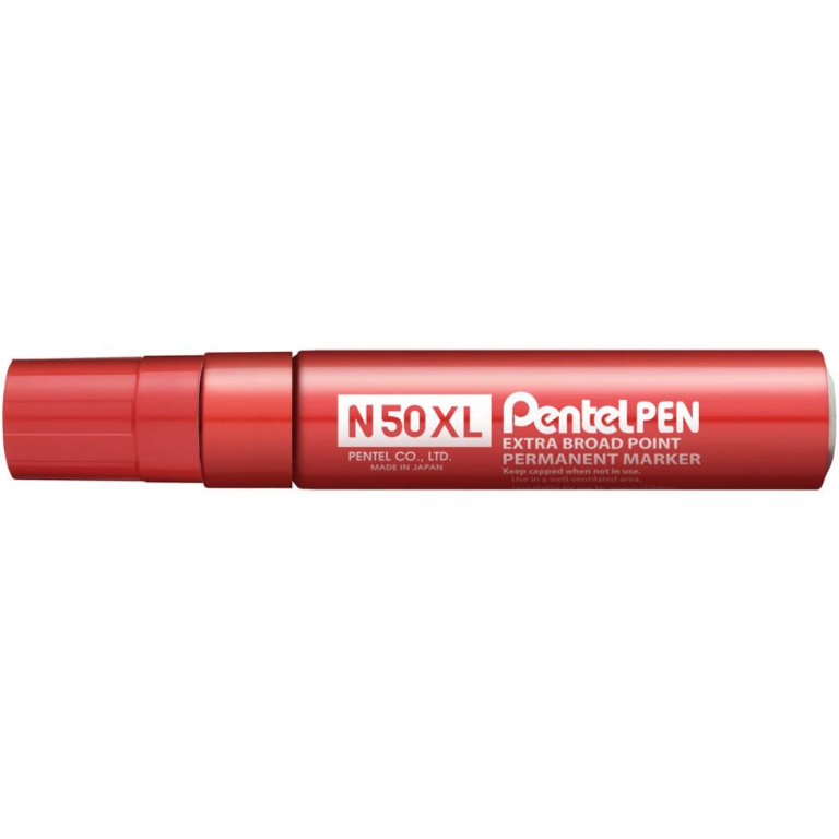 PENNARELLO N50XL ROSSO 6PZ P.JUMBO PENTEL 2