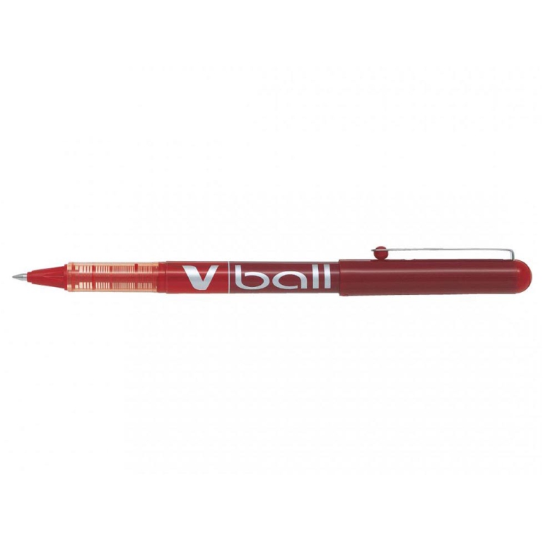 ROLLER V-BALL ROSSO 12PZ PILOT 0,5