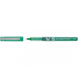 ROLLER V5 VERDE 12PZ HI-TECPOINT PILOT