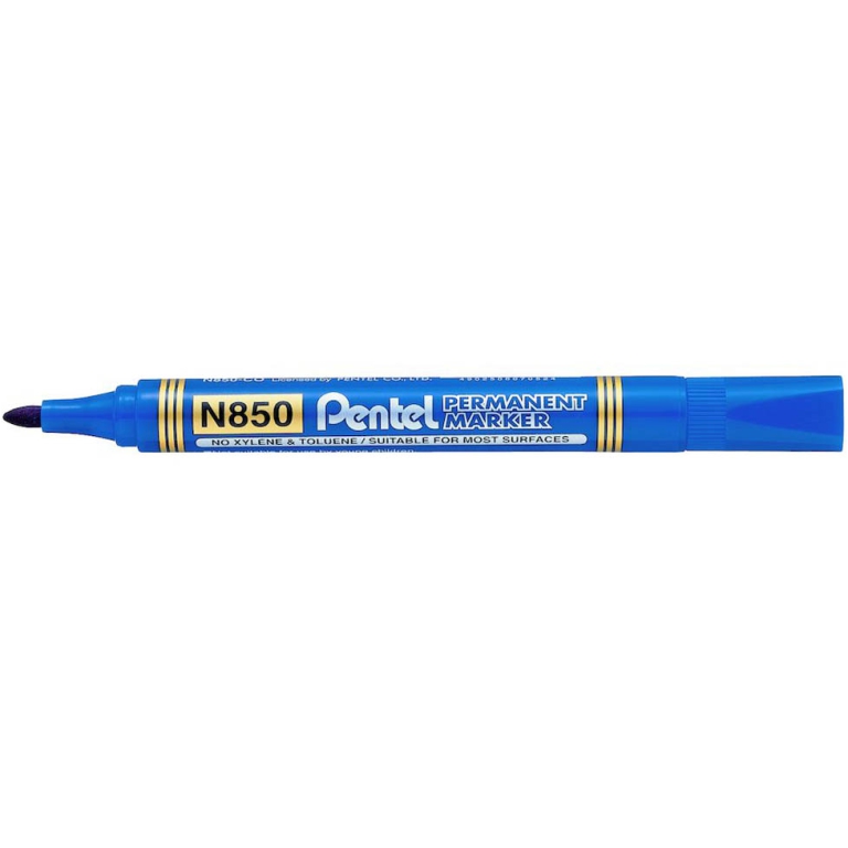 PENNARELLO N850 BLU 12PZ  PENTEL PUNTA TONDA