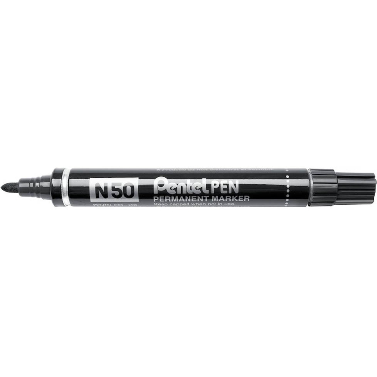 PENNARELLO N50 NERO 12PZ  PENTELPEN PUNTA TONDA