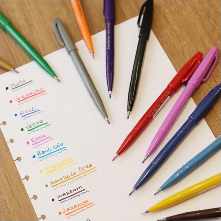 SIGN S520 BLU 12PZ PENNARELLO PENTEL 3