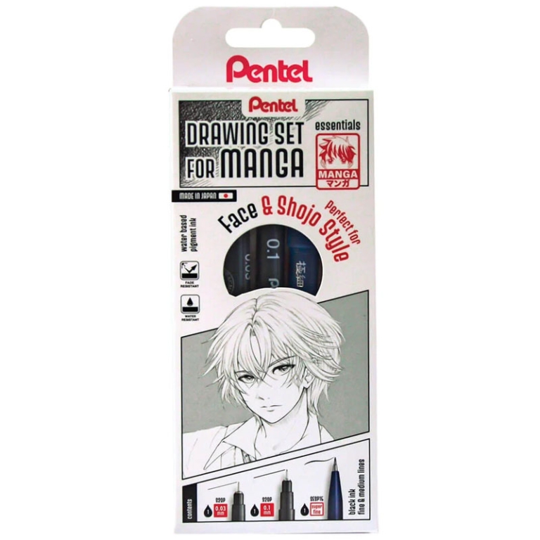 PENNARELLI MANGA SET 3PZ PENTEL 2