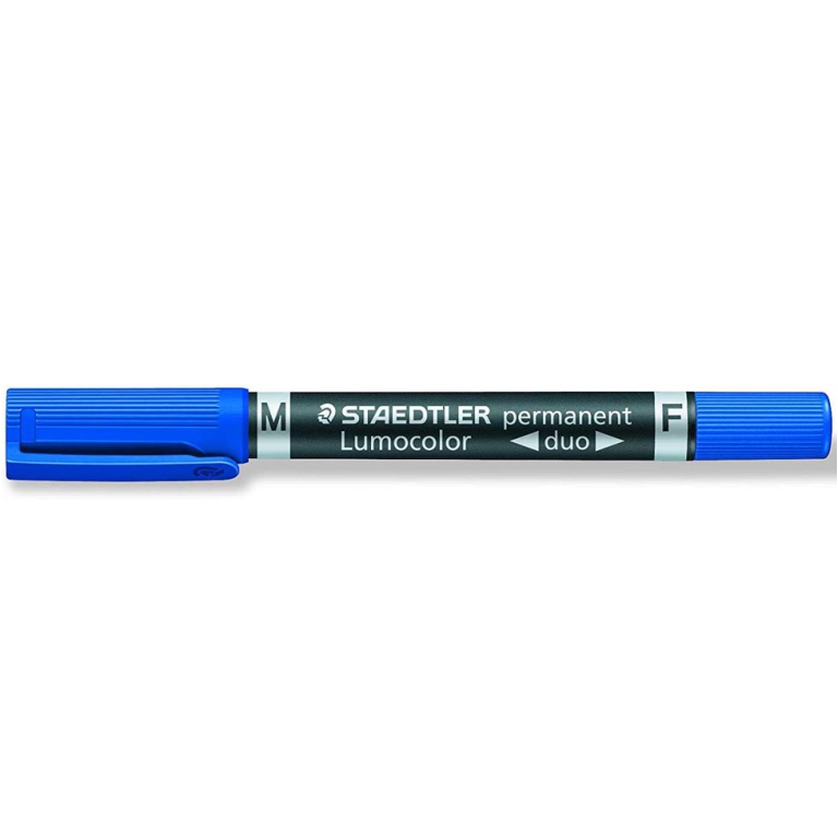 LUMOCOLOR 10PZ DUO BLU PENNARELLO STAEDTLER 2