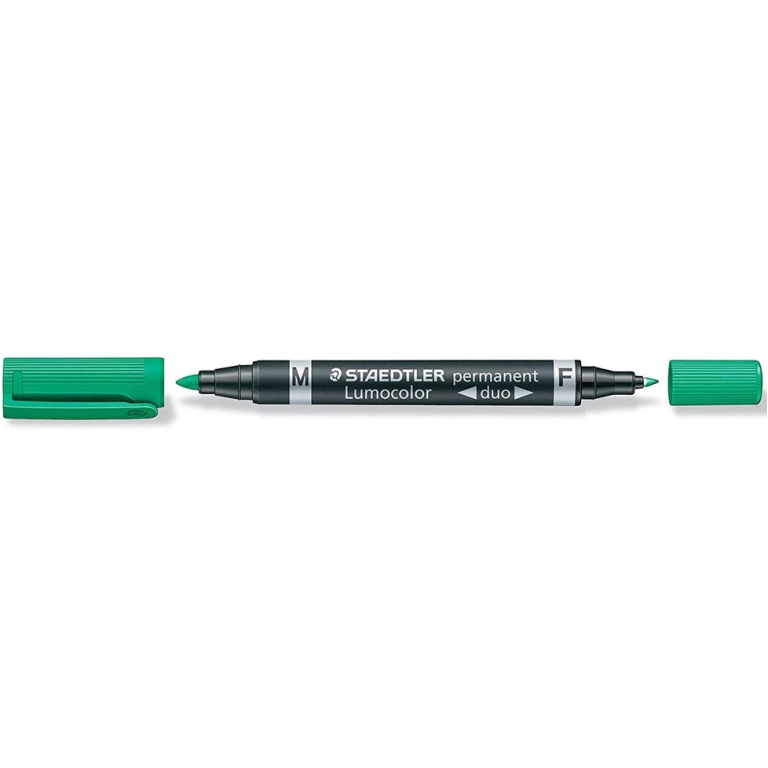 LUMOCOLOR 10PZ DUO VERDE PENNARELLO STAEDTLER