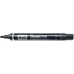 PENNARELLO N60 NERO 12PZ PENTELPEN PUNTA SCALPEL.