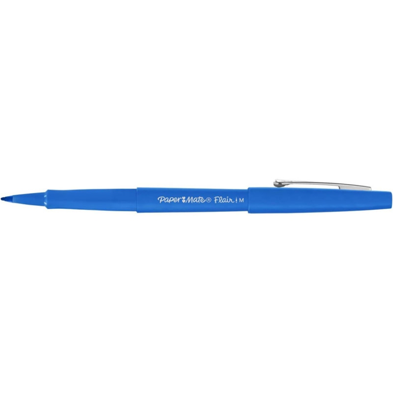 PENNARELLO FLAIR BLU PUNTA MEDIA 12PZ PAPERMATE