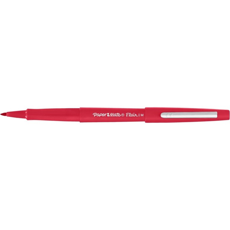 PENNARELLO FLAIR ROSSO PUNTA MEDIA 12PZ PAPERMATE