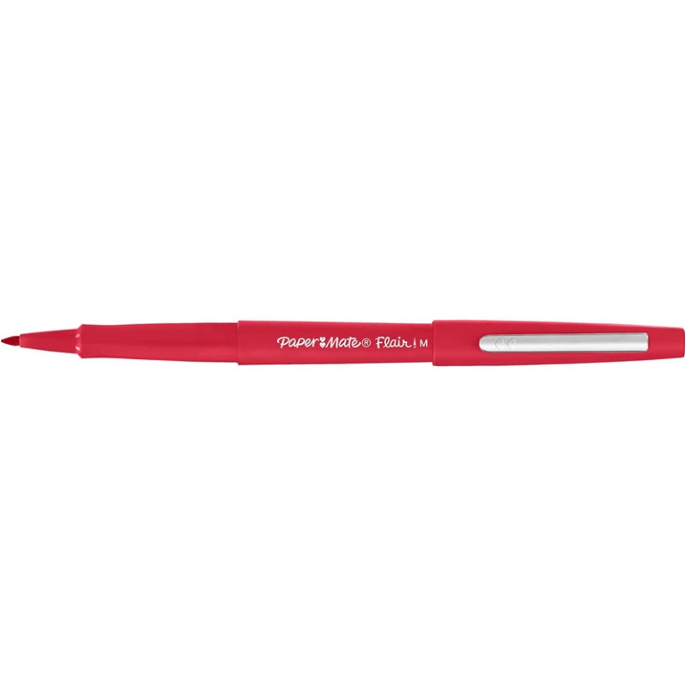 PENNARELLO FLAIR ROSSO PUNTA MEDIA 12PZ PAPERMATE