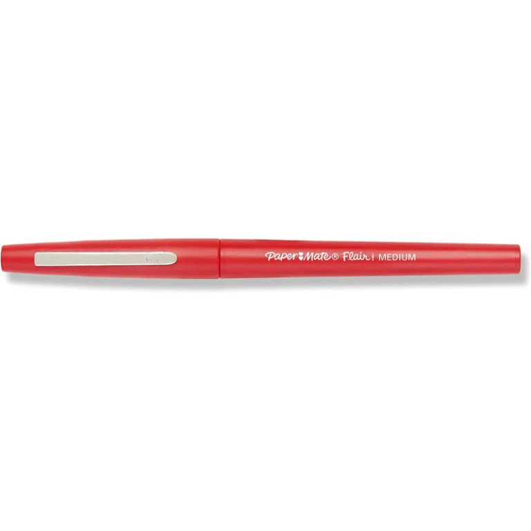 PENNARELLO FLAIR ROSSO PUNTA MEDIA 12PZ PAPERMATE 2