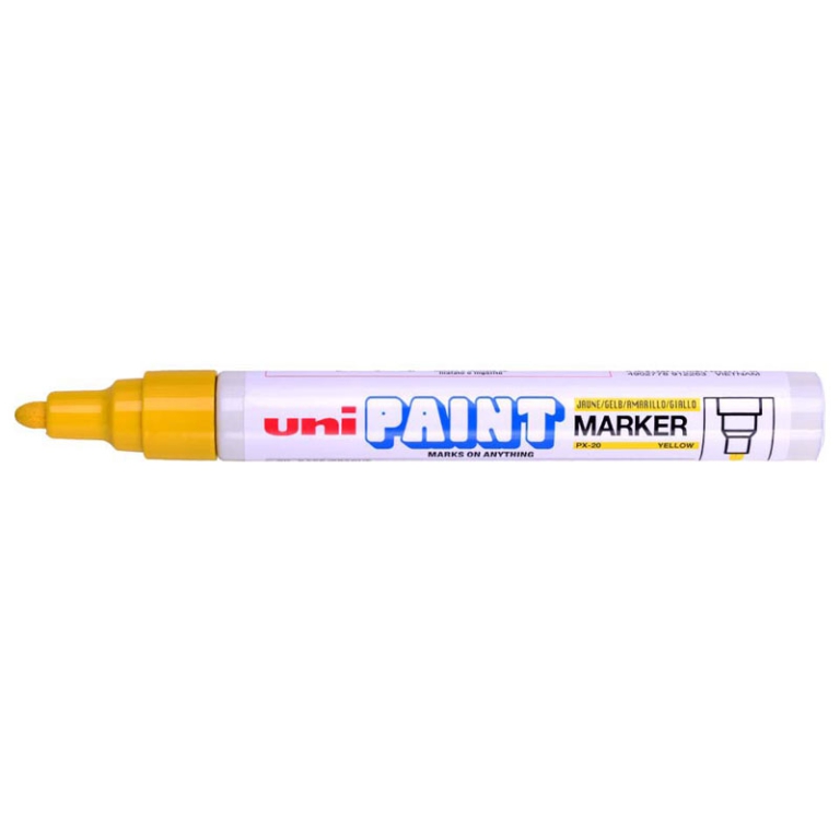 UNI PAINT GIALLO 12PZ PENNARELLO