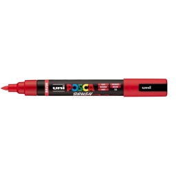 UNI POSCA BRUSH ROSSO    PC5 MEDIO PENNARELLO