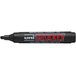 PENNARELLI UNI PROCKEY 12PZ PUNTA SCALPELLO NERO