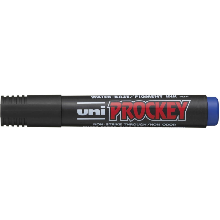 PENNARELLI UNI PROCKEY 12PZ PUNTA TONDA BLU 2