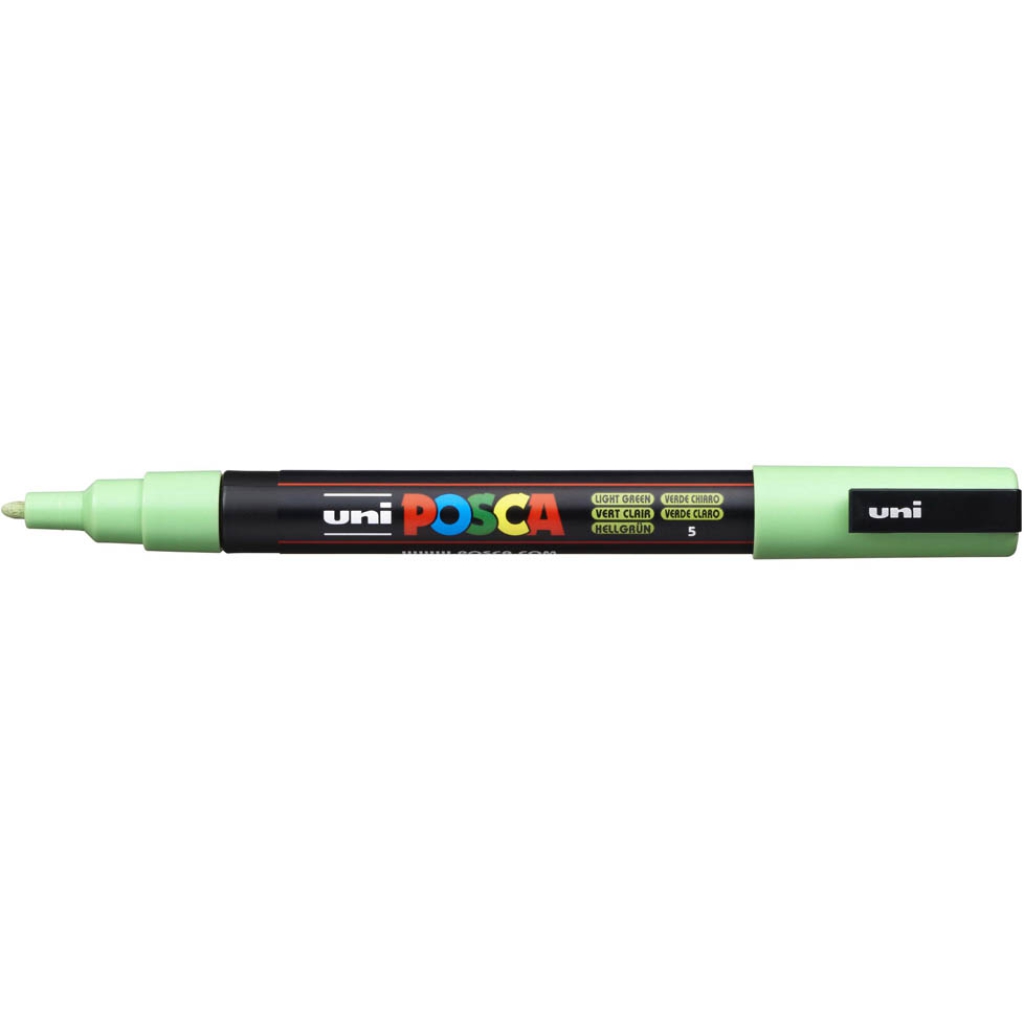 UNI POSCA PC3 VERDE CHIARO 6PZ FINE PENNARELLO: vendita ingrosso con  consegna veloce