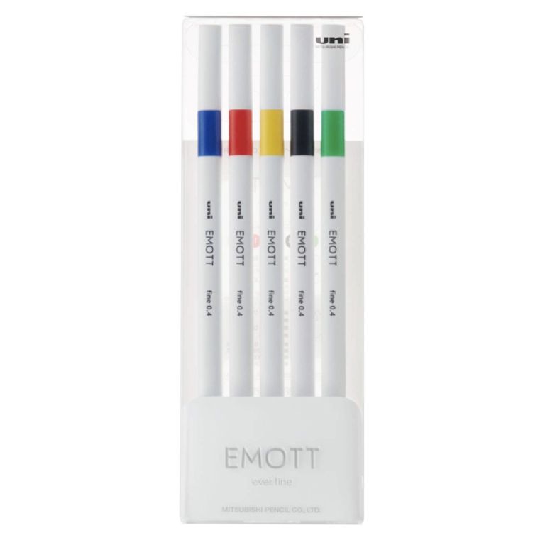 FINELINER EMOTT 0,4MM    5PZ CLASSIC VIVID 1